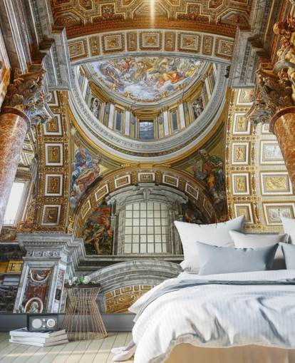 interno della carta da parati basilica di st peters