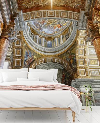 Interiören i st Peters basilika tapeter