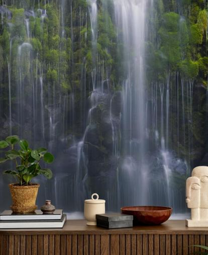 beaucoup de chutes d'eau et de papier peint de verdure beaucoup de chutes d'eau et de papier peint de verdure