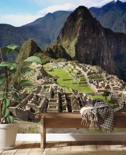 Machu Picchu mural