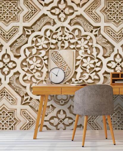 Gesneden stenen behang