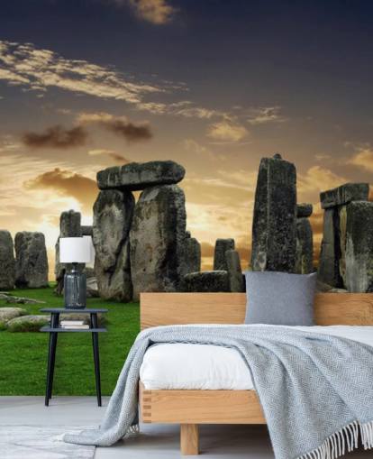Stonehenge Sunrise mural Stonehenge Sunrise mural