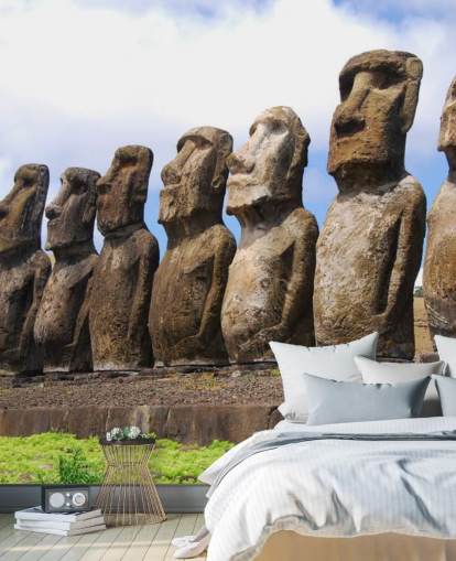 Easter Island wallpaper mural Easter Island wallpaper mural