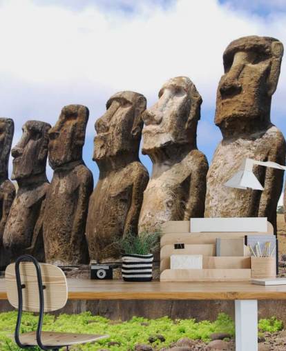Easter Island wallpaper mural Easter Island wallpaper mural