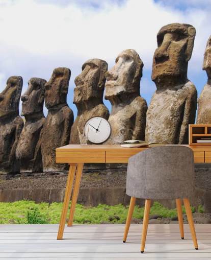 Easter Island wallpaper mural Easter Island wallpaper mural