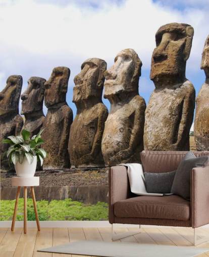 Easter Island wallpaper mural Easter Island wallpaper mural