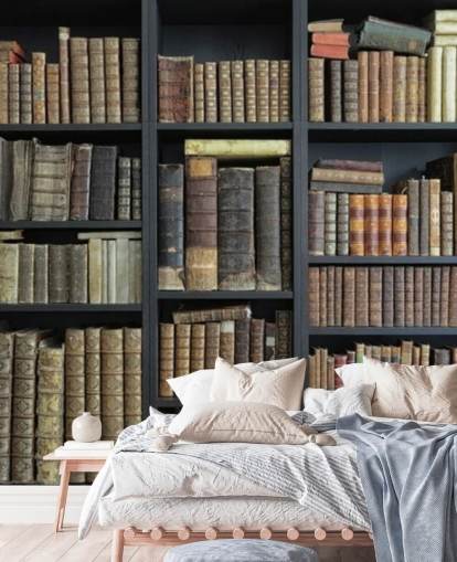 vintage books on shelves wallpaper vintage books on shelves wallpaper
