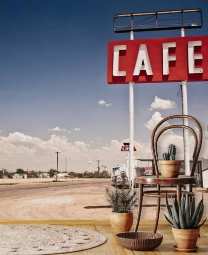 USA Route 66 Wallpaper Mural USA Route 66 Wallpaper Mural