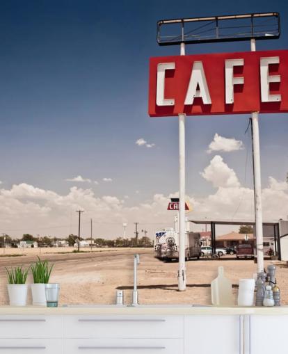 USA Route 66 Wallpaper Mural USA Route 66 Wallpaper Mural