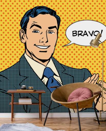 retro business man clapping hands and saying bravo wallpaper retro business man clapping hands and saying bravo wallpaper