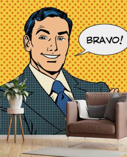 hombre de negocios retro aplaudiendo y diciendo bravo fondo de pantalla hombre de negocios retro aplaudiendo y diciendo bravo fondo de pantalla