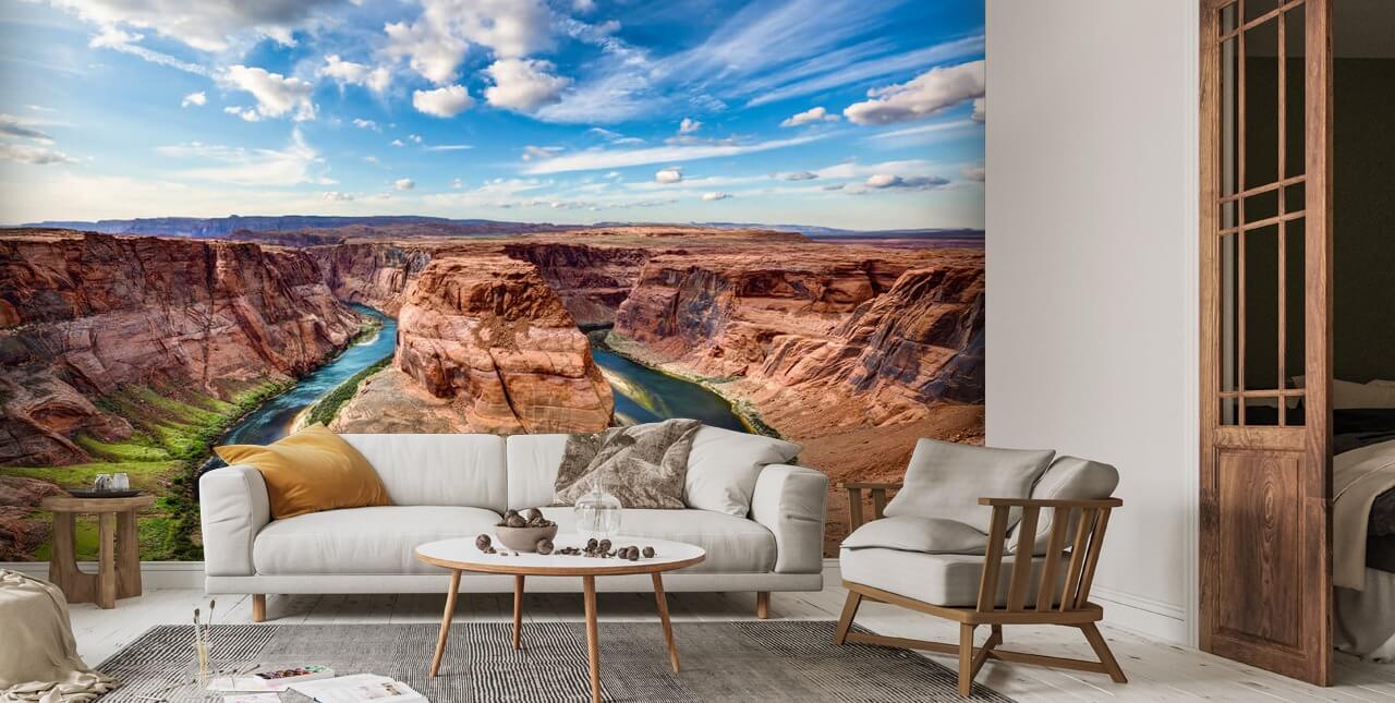Horseshoe Grand Canyon Wallpaper Mural Wallsauce US