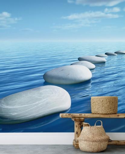 Stapstenen Stepping Stones Wallpaper 