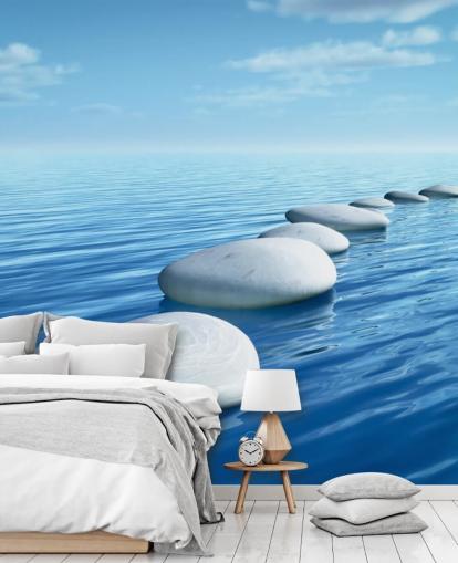 Stapstenen Stepping Stones Wallpaper 