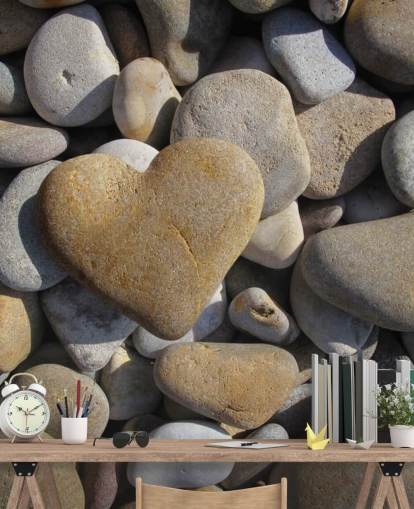 Pebble Heart Beach Wallpaper Pebble Heart Beach Wallpaper