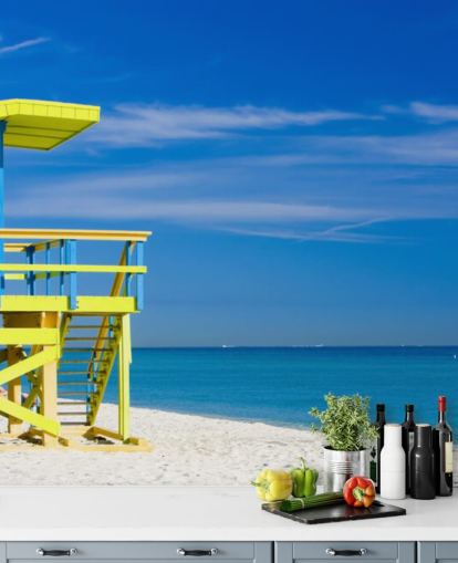 Miami Beach Aussichtspunkt Strand Fototapete