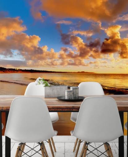 Mural de pared Cielo impresionante al atardecer