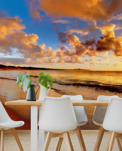 Impressionante Sunset Sky Wall Mural