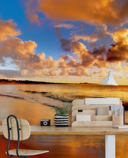 Mural de pared Cielo impresionante al atardecer Mural de pared Cielo impresionante al atardecer