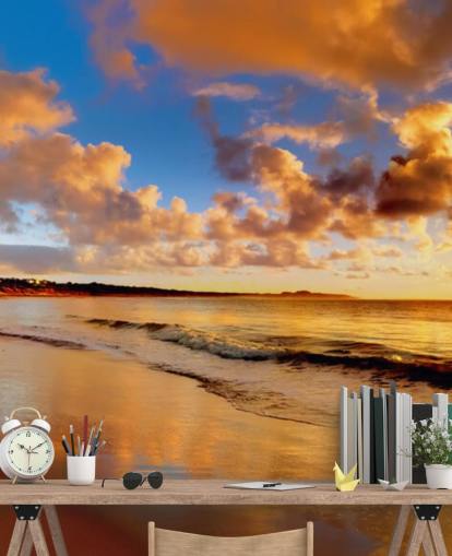 Mural de pared Cielo impresionante al atardecer