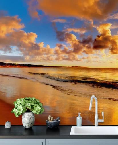 Stunning Sunset Sky Wall Mural