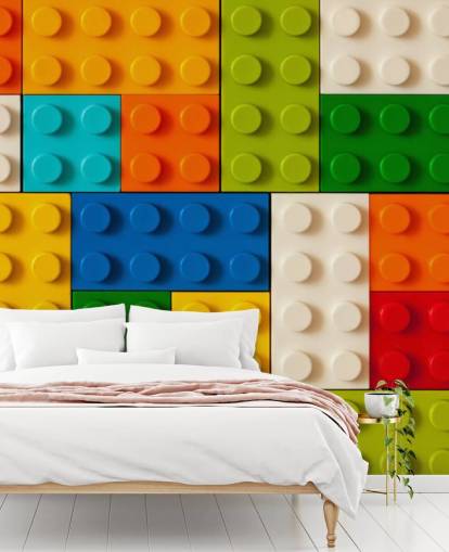 Colourful Toy Bricks Wallpaper Colourful Toy Bricks Wallpaper