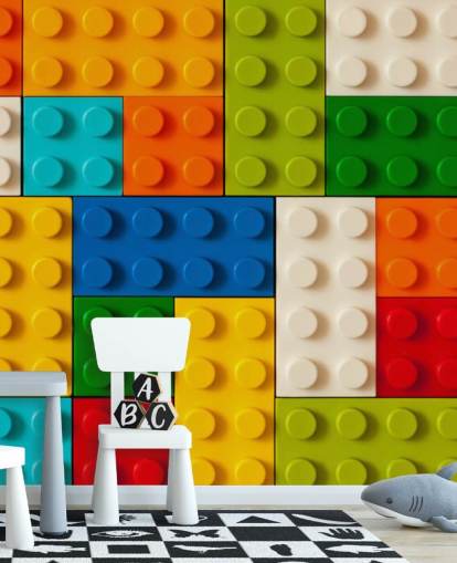 Buntes Spielzeug Bricks Tapete Buntes Spielzeug Bricks Tapete