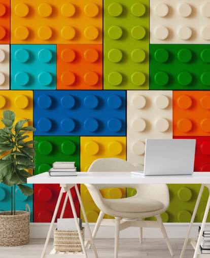 Colourful Toy Bricks Wallpaper Colourful Toy Bricks Wallpaper