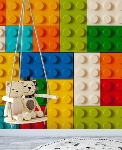 Buntes Spielzeug Bricks Tapete Buntes Spielzeug Bricks Tapete