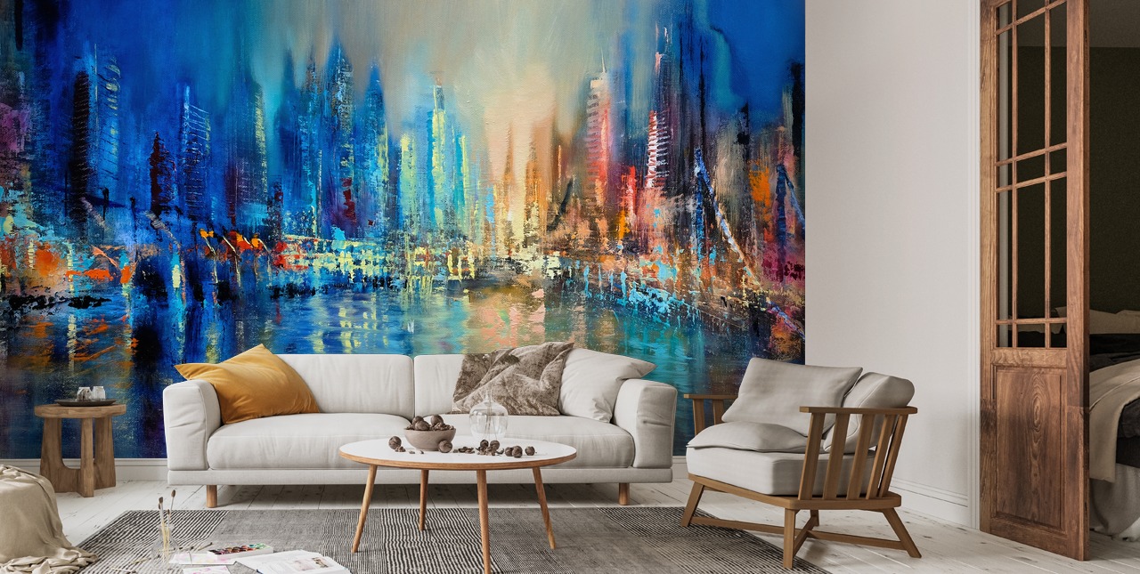 The Town Wallpaper Wallsauce UK — free download