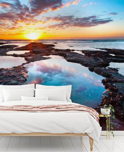 Rocky Beach Sunset Wallpaper Rocky Beach Sunset Wallpaper