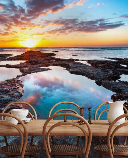 Rocky Beach Sunset Wallpaper Rocky Beach Sunset Wallpaper