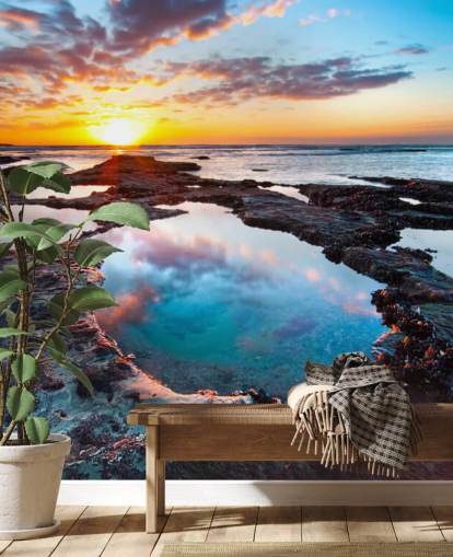 Rocky Beach Sunset Wallpaper Rocky Beach Sunset Wallpaper