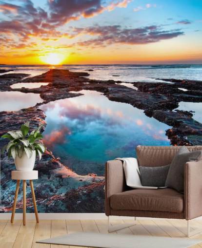 Rocky Beach Sunset Wallpaper Rocky Beach Sunset Wallpaper