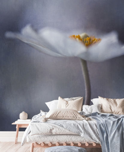 Fondo de pantalla de flores blancas