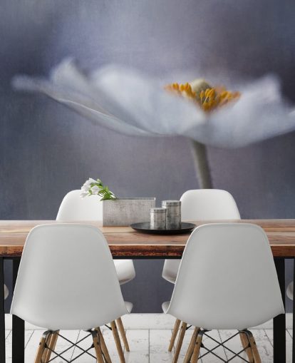 Close Up of White Flower Wallpaper