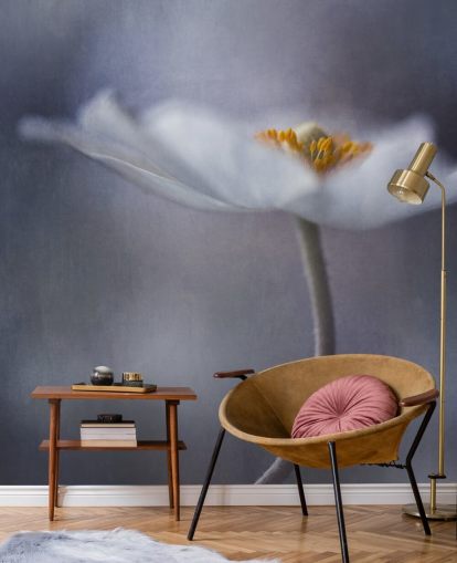 Fondo de pantalla de flores blancas