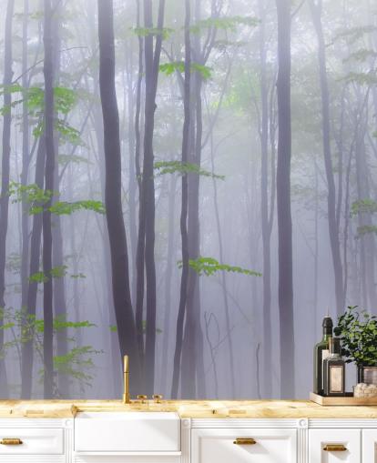 Decorazione murale con albero