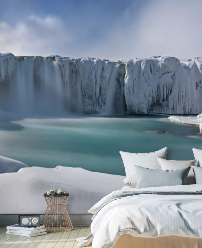 fondo de pantalla nevado de invierno