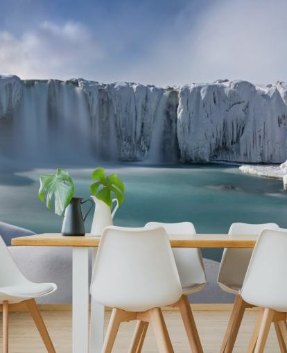 fondo de pantalla nevado de invierno