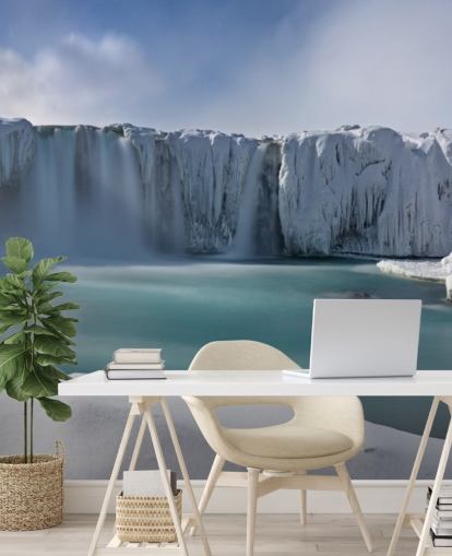 fondo de pantalla nevado de invierno