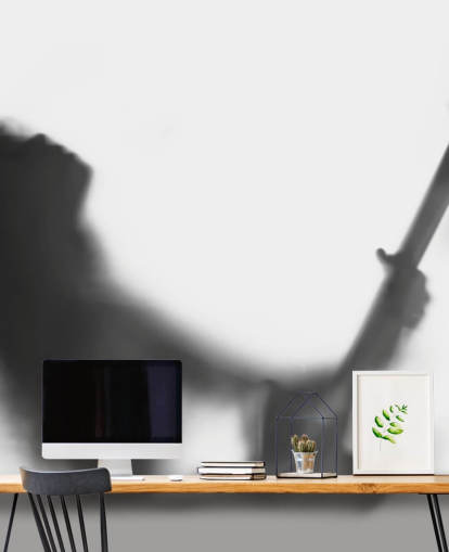 Fond d'écran Silhouette de joueur