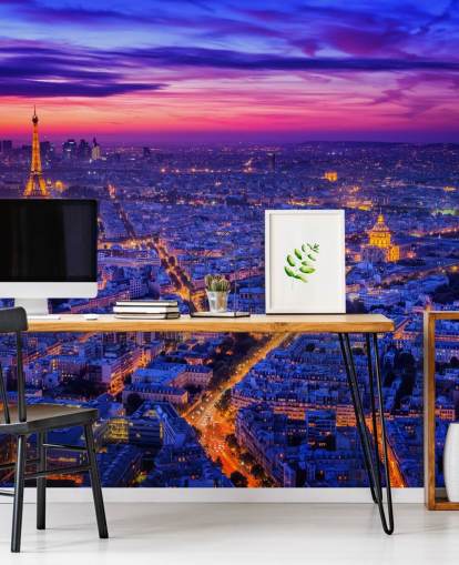 Papel pintado temático de París