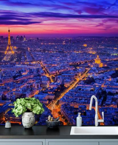 Paris Themed Wallpaper