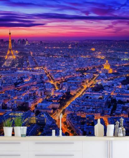 Paris Themed Wallpaper