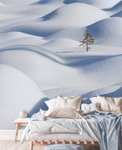 Carta da parati Snowy Hills