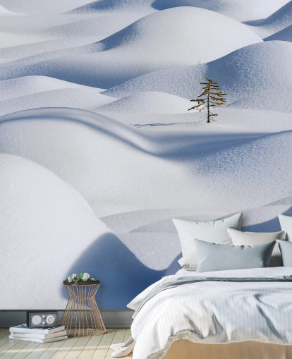 Carta da parati Snowy Hills