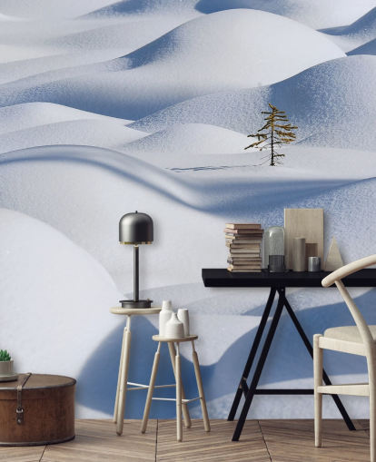 Carta da parati Snowy Hills