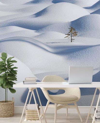 Papel de parede Snowy Hills
