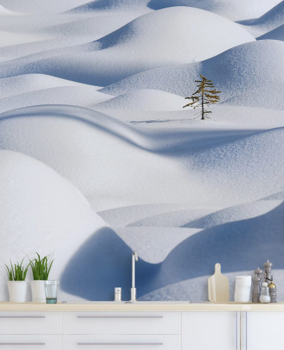 Papel de parede Snowy Hills
